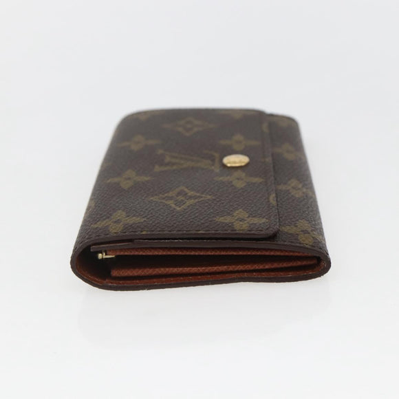 LOUIS VUITTON Monogram Porte Monnaie Zip Wallet M61735 LV Auth am9970V