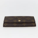 LOUIS VUITTON Monogram Porte Monnaie Zip Wallet M61735 LV Auth am9970V-6