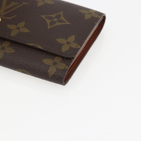 LOUIS VUITTON Monogram Porte Monnaie Zip Wallet M61735 LV Auth am9970V
