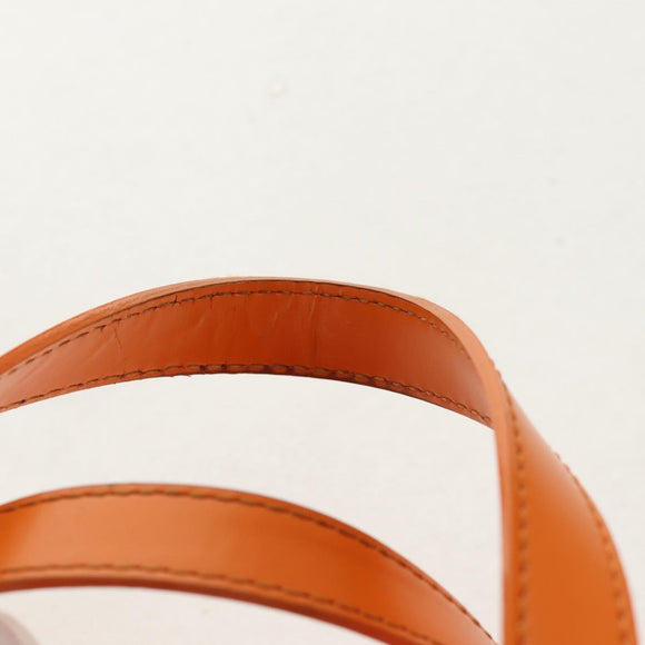 LOUIS VUITTON Epi Soufflot Hand Bag Orange Mandarin M5222H LV Auth am9973V