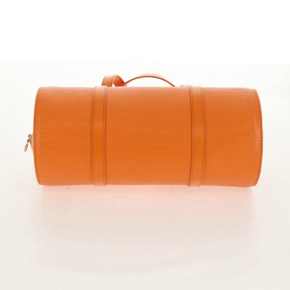 LOUIS VUITTON Epi Soufflot Hand Bag Orange Mandarin M5222H LV Auth am9973V