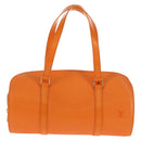 LOUIS VUITTON Epi Soufflot Hand Bag Orange Mandarin M5222H LV Auth am9973V-2