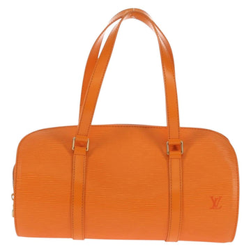 LOUIS VUITTON Epi Soufflot Hand Bag Orange Mandarin M5222H LV Auth am9973V - 0