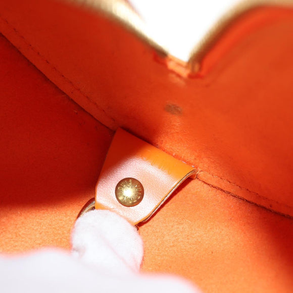 LOUIS VUITTON Epi Soufflot Hand Bag Orange Mandarin M5222H LV Auth am9973V