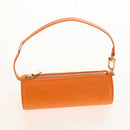 LOUIS VUITTON Epi Soufflot Hand Bag Orange Mandarin M5222H LV Auth am9973V-24