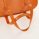 LOUIS VUITTON Epi Soufflot Hand Bag Orange Mandarin M5222H LV Auth am9973V-7