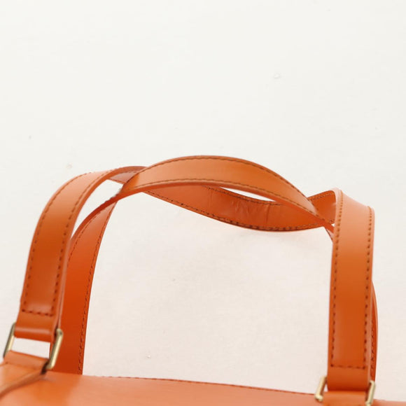 LOUIS VUITTON Epi Soufflot Hand Bag Orange Mandarin M5222H LV Auth am9973V