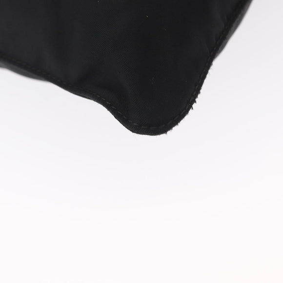 PRADA Shoulder Bag Nylon Black Silver Auth am9977