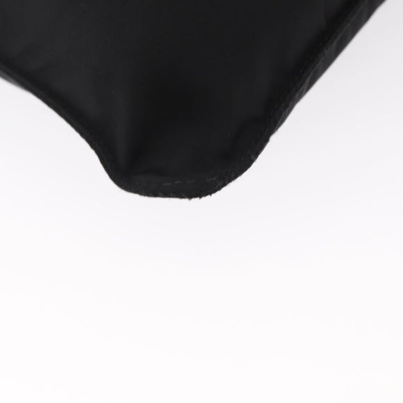 PRADA Shoulder Bag Nylon Black Silver Auth am9977