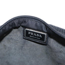 PRADA Shoulder Bag Nylon Black Silver Auth am9977-10