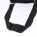 PRADA Shoulder Bag Nylon Black Silver Auth am9977-7