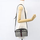 GUCCI GG Supreme Sherry Line Shoulder Bag PVC Navy Gold 89 02 055 Auth am9980-21