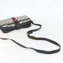 GUCCI GG Supreme Sherry Line Shoulder Bag PVC Navy Gold 89 02 055 Auth am9980-7
