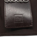 FENDI Zucca Canvas Key Case Brown Black Auth am9981V-17