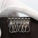 FENDI Zucca Canvas Key Case Brown Black Auth am9981V-9