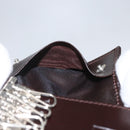 FENDI Zucca Canvas Key Case Brown Black Auth am9981V-10