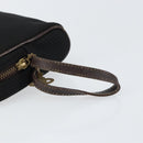 Vivienne Westwood Pouch Canvas Black Auth am9986-7