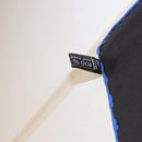 CELINE Scarf Silk 2 Set Black Navy Auth am9987-14