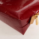 LOUIS VUITTON Monogram Vernis Pochette Pouch Rose Indian M90009 LV Auth am9994V-16