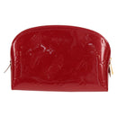 LOUIS VUITTON Monogram Vernis Pochette Pouch Rose Indian M90009 LV Auth am9994V-2