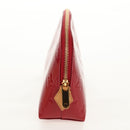 LOUIS VUITTON Monogram Vernis Pochette Pouch Rose Indian M90009 LV Auth am9994V-3