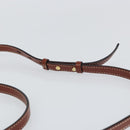 Chloe Woody Hand Bag Canvas Leather 2way Beige Gold Auth am9996-15