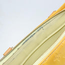 LOUIS VUITTON Monogram Vernis Columbus Tote Bag Lime Yellow M91047 Auth AMZ001-10