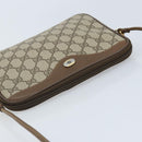 GUCCI GG Supreme Shoulder Bag PVC Beige Gold 97 02 068 Auth AMZ005-6