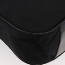 GUCCI Bamboo Shoulder Bag Nylon 2way Black Silver 001 2852 1577 5 Auth AMZ012-15