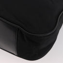 GUCCI Bamboo Shoulder Bag Nylon 2way Black Silver 001 2852 1577 5 Auth AMZ012-10