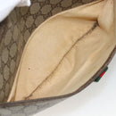 GUCCI GG Supreme Web Sherry Line Bag PVC Beige Gold 89 02 077 Auth AMZ013-24