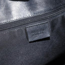 GUCCI GG Canvas Tote Bag Black Gold 002 1098 Auth AMZ017-10
