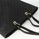 GUCCI GG Canvas Tote Bag Black Gold 002 1098 Auth AMZ017-6