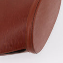 LOUIS VUITTON Epi Saint Jacques Shopping Bag Brown M52263 LV Auth AMZ020A-17