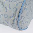 CELINE C Macadam Canvas Pouch Light Blue Auth AMZ028A-10