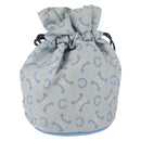 CELINE C Macadam Canvas Pouch Light Blue Auth AMZ028A-2
