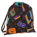 LOUIS VUITTON Monogram Pouch NBA Collaboration MP3031 LV Auth AMZ029SAM-1