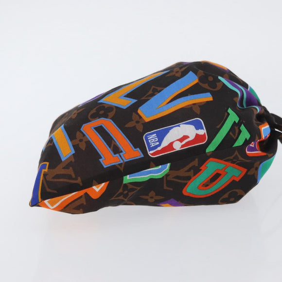 LOUIS VUITTON Monogram Pouch NBA Collaboration MP3031 LV Auth AMZ029SAM