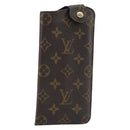 LOUIS VUITTON Monogram Etui Lunette MM Glasses Case M66544 LV Auth AMZ031A-1