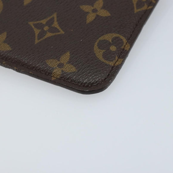 LOUIS VUITTON Monogram Etui Lunette MM Glasses Case M66544 LV Auth AMZ031A