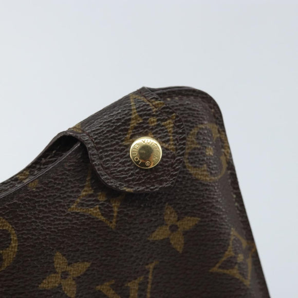 LOUIS VUITTON Monogram Etui Lunette MM Glasses Case M66544 LV Auth AMZ031A