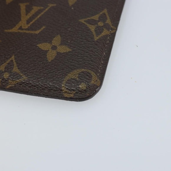 LOUIS VUITTON Monogram Etui Lunette MM Glasses Case M66544 LV Auth AMZ031A