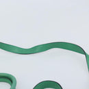 CELINE Hand Bag Leather 2way Green Gold Auth AMZ034A-15