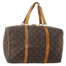LOUIS VUITTON Monogram Sac Souple 35 Boston Bag M41626 LV Auth AMZ042-1
