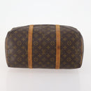 LOUIS VUITTON Monogram Sac Souple 35 Boston Bag M41626 LV Auth AMZ042-5