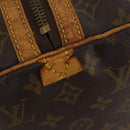 LOUIS VUITTON Monogram Sac Souple 35 Boston Bag M41626 LV Auth AMZ042-18