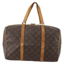 LOUIS VUITTON Monogram Sac Souple 35 Boston Bag M41626 LV Auth AMZ042-13