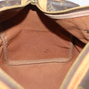 LOUIS VUITTON Monogram Sac Souple 35 Boston Bag M41626 LV Auth AMZ042-20