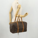 LOUIS VUITTON Monogram Sac Souple 35 Boston Bag M41626 LV Auth AMZ042-22