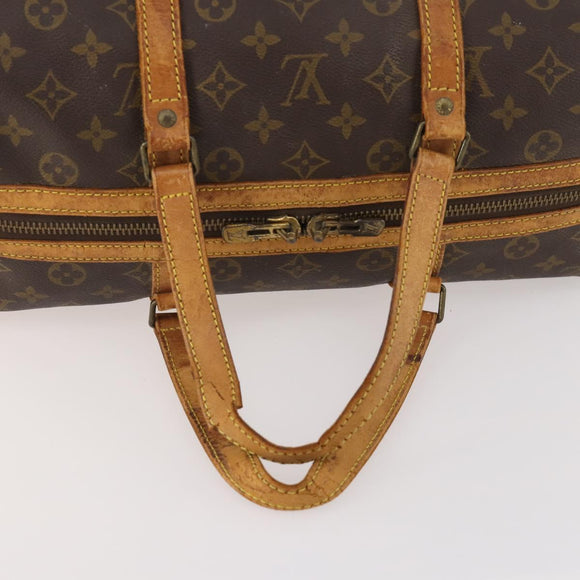 LOUIS VUITTON Monogram Sac Souple 35 Boston Bag M41626 LV Auth AMZ042